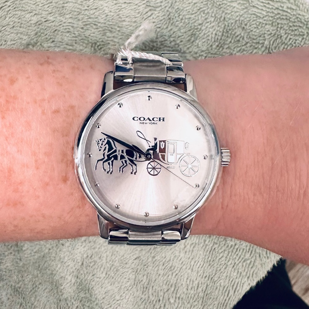 NWT - Coach Grand Women's Watch, 28mm - Picture 1 of 12